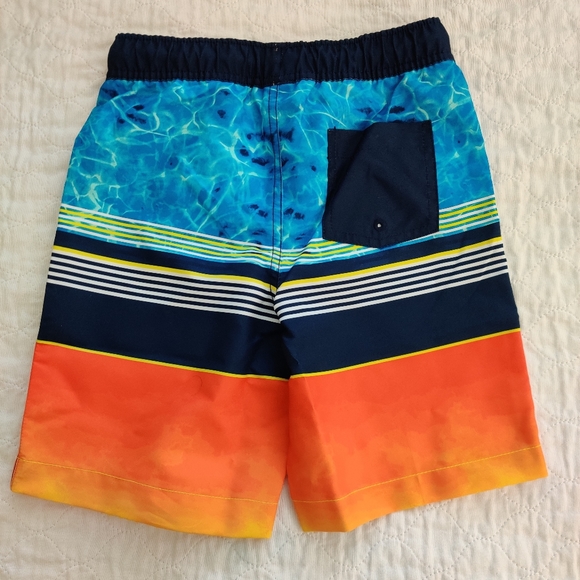 New Lands End boys swim trunk UPF 50 size 8 /size M - Picture 3 of 8